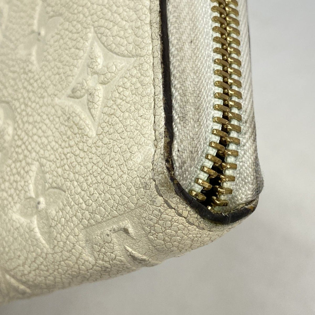 Louis Vuitton Wallet Monogram Empreinte Zippy Neige — view 6