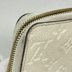 Louis Vuitton Wallet Monogram Empreinte Zippy Neige — view 5