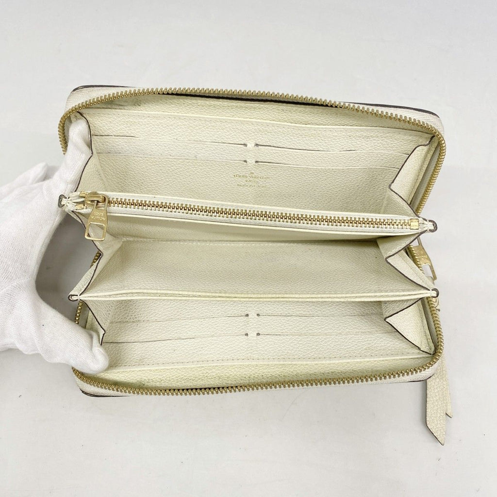 Louis Vuitton Wallet Monogram Empreinte Zippy Neige — view 3