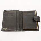 Chanel Wallet Lambskin Black Gold — view 3