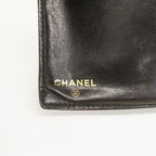 Chanel Wallet Lambskin Black Gold — view 4