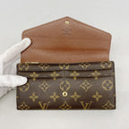 Louis Vuitton Wallet Monogram Portefeuille Sarah Brown — view 9