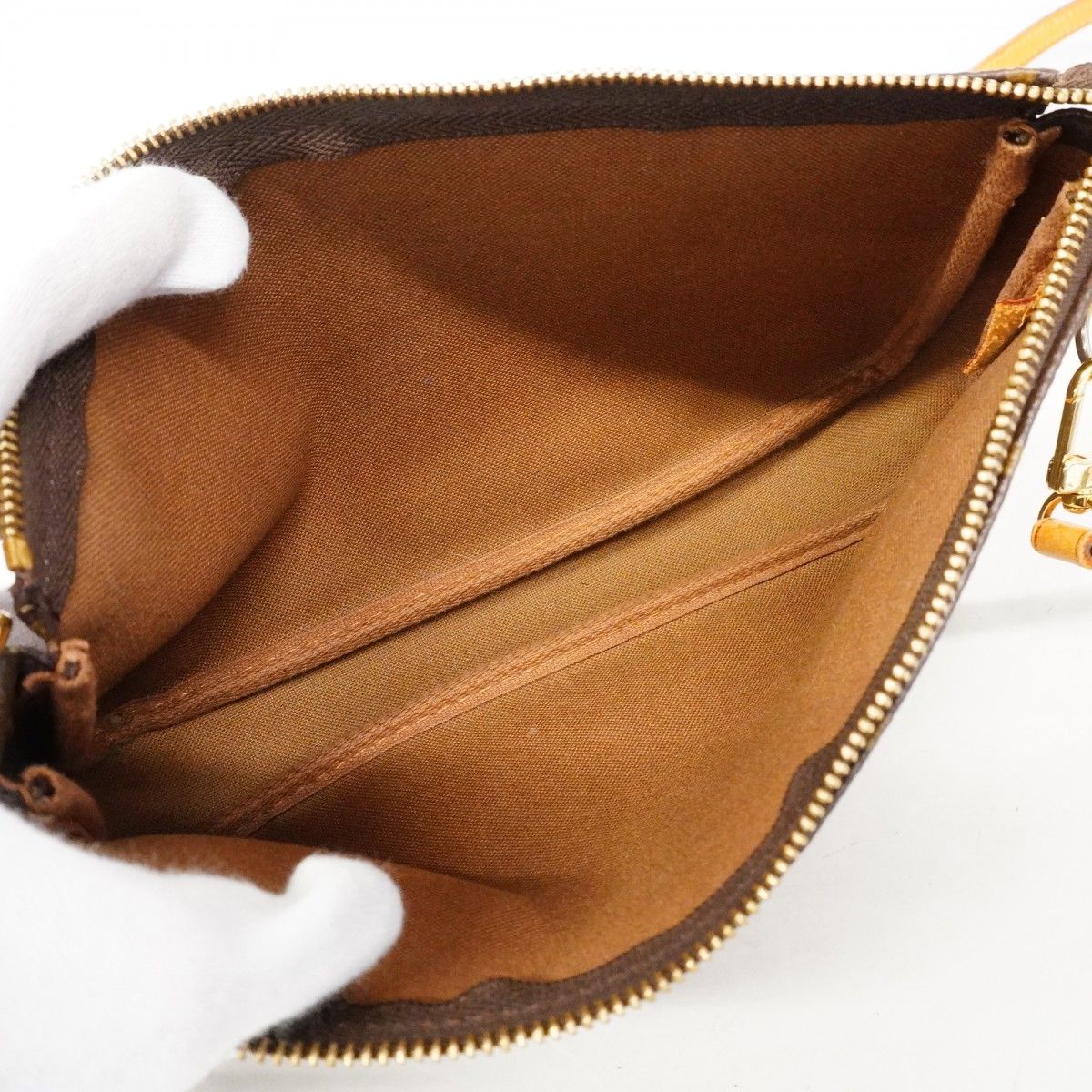 Louis Vuitton Pouch Monogram Pochette Brown — view 4