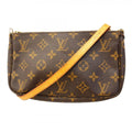 Louis Vuitton Pouch Monogram Pochette Brown