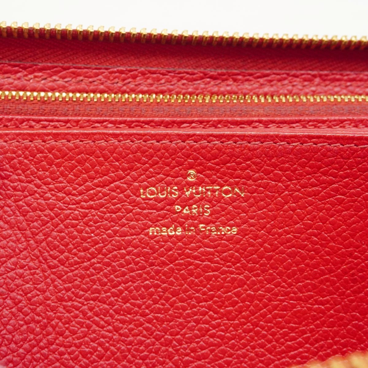 Louis Vuitton Wallet Monogram Empreinte Zippy Scarlet — view 4