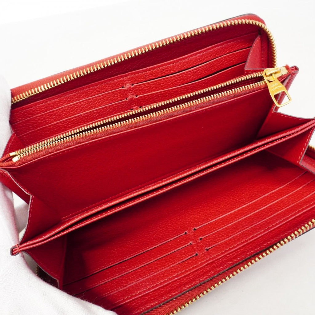 Louis Vuitton Wallet Monogram Empreinte Zippy Scarlet — view 3