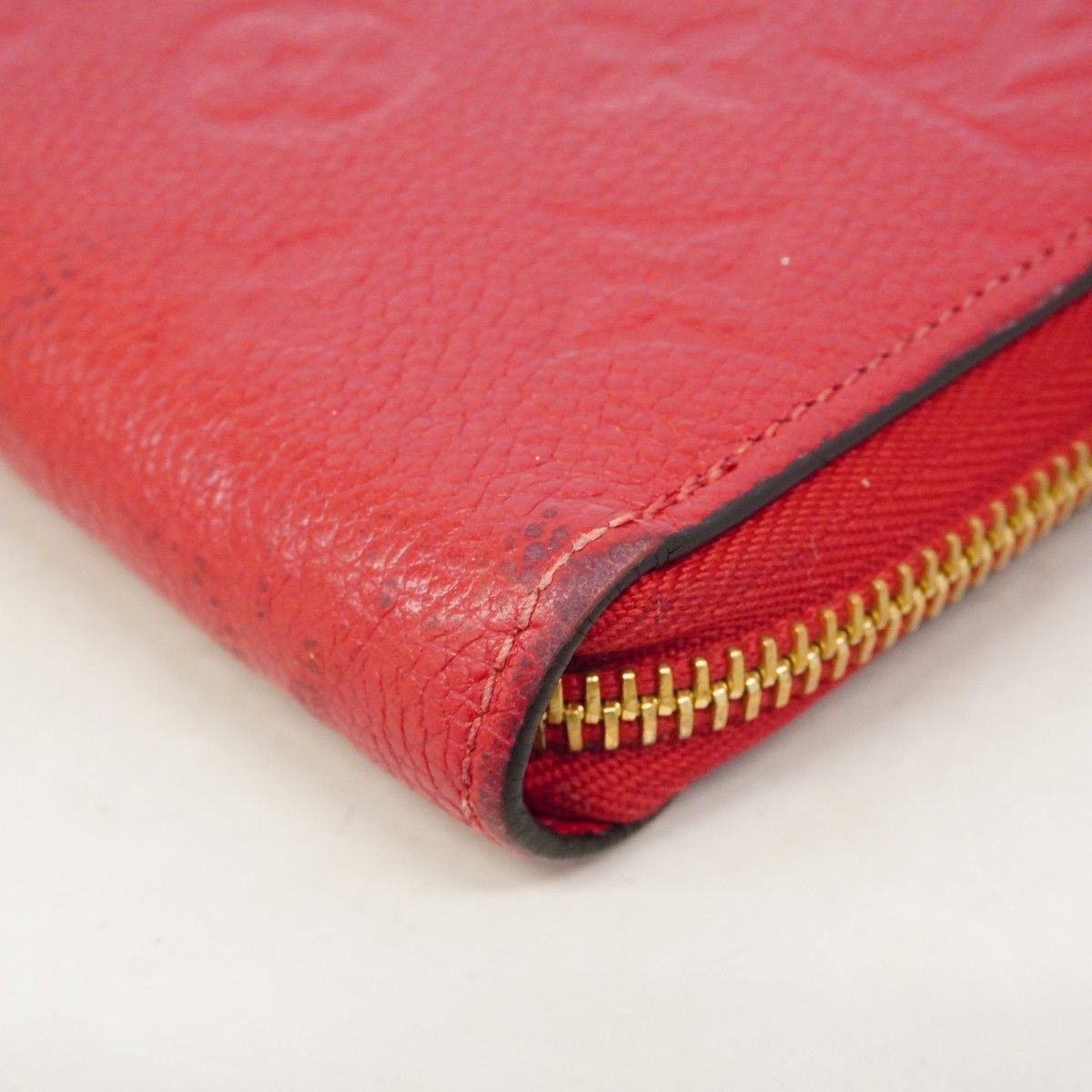 Louis Vuitton Wallet Monogram Empreinte Zippy Scarlet — view 7