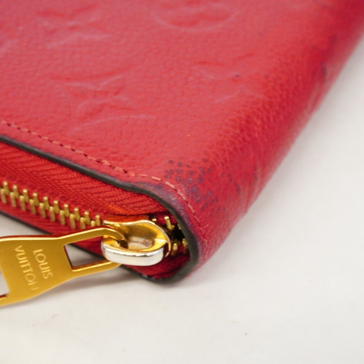 Louis Vuitton Wallet Monogram Empreinte Zippy Scarlet — view 5