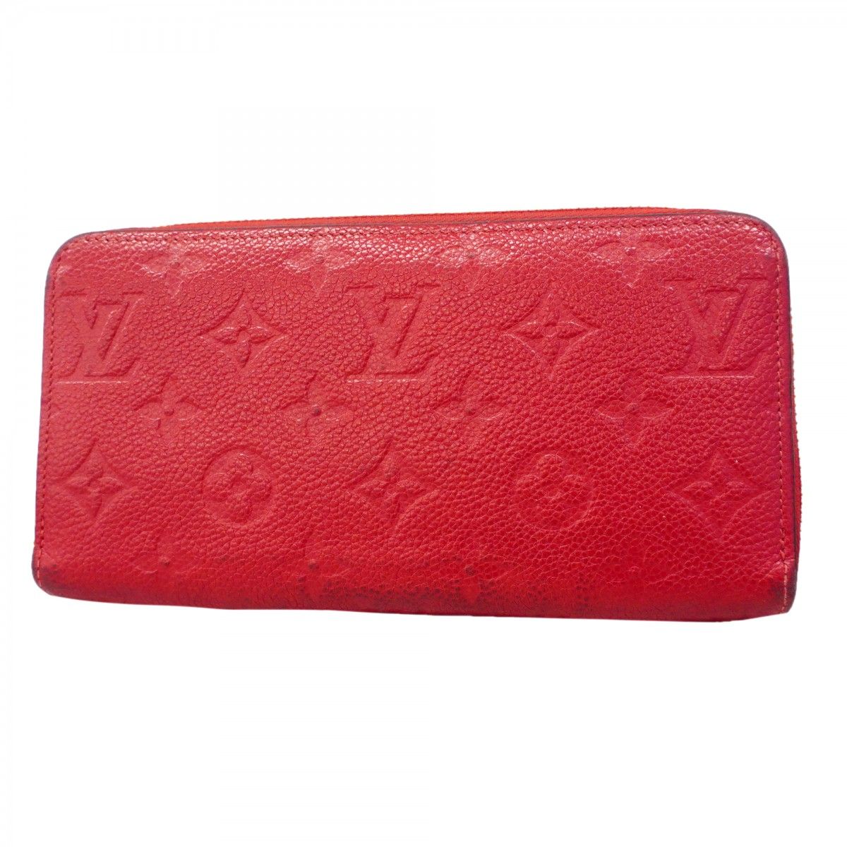 Louis Vuitton Wallet Monogram Empreinte Zippy Scarlet
