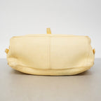 Celine Handbag Boogie Bag Leather Cream Gold — view 3