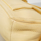 Celine Handbag Boogie Bag Leather Cream Gold — view 7