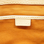 Celine Handbag Boogie Bag Leather Cream Gold — view 5