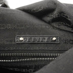 Celine Tote Leather Black Silver — view 5