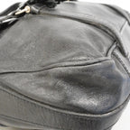 Celine Tote Leather Black Silver — view 7