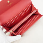 Chanel Wallet Quilted Leather Pink Gold — view 3