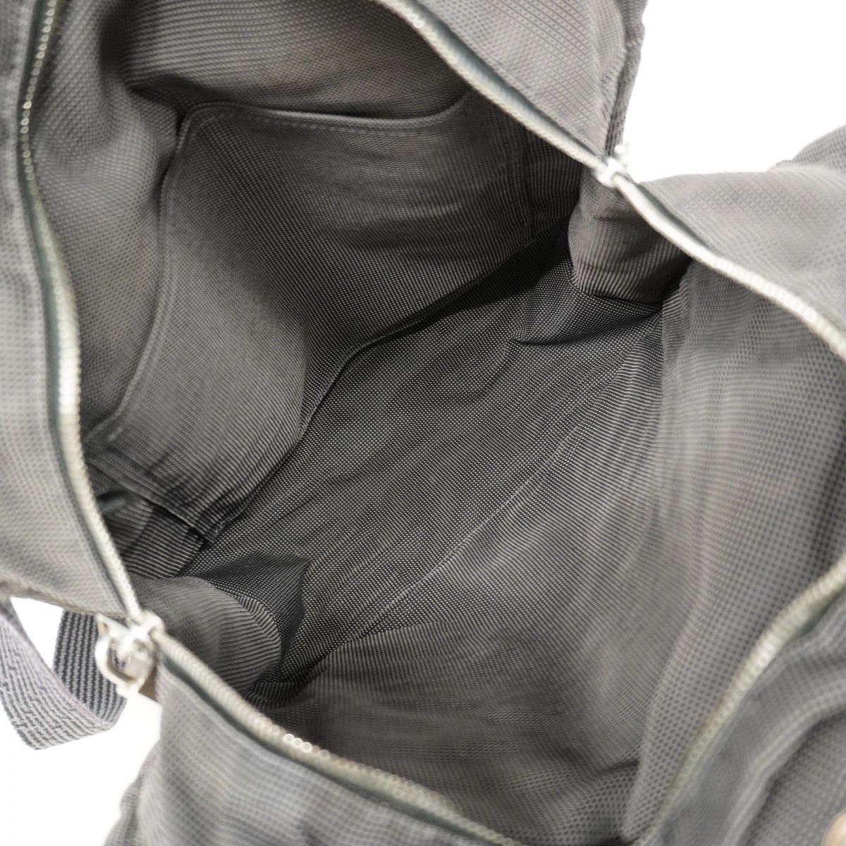 Hermes Backpack Her Line a Dos MM Canvas Gray Silver — view 4