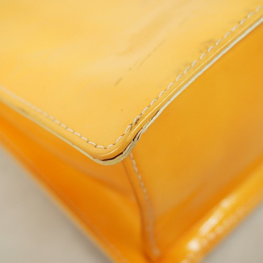 Louis Vuitton Handbag Vernis Spring Street Lime Yellow — view 6