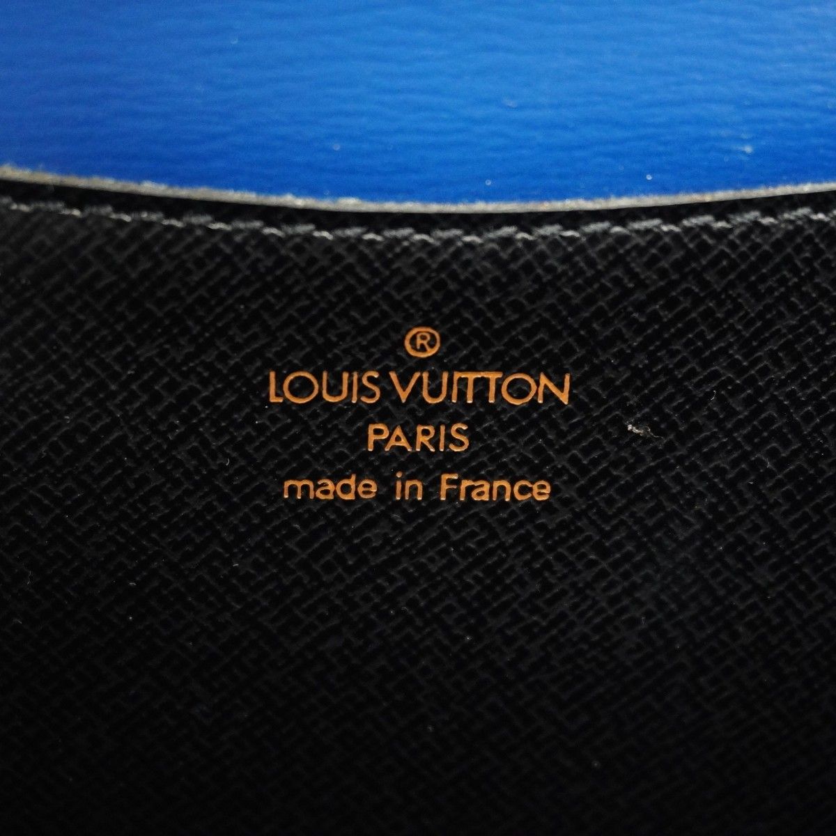 Louis Vuitton Shoulder Bag Epi Grenelle Toledo Blue — view 5