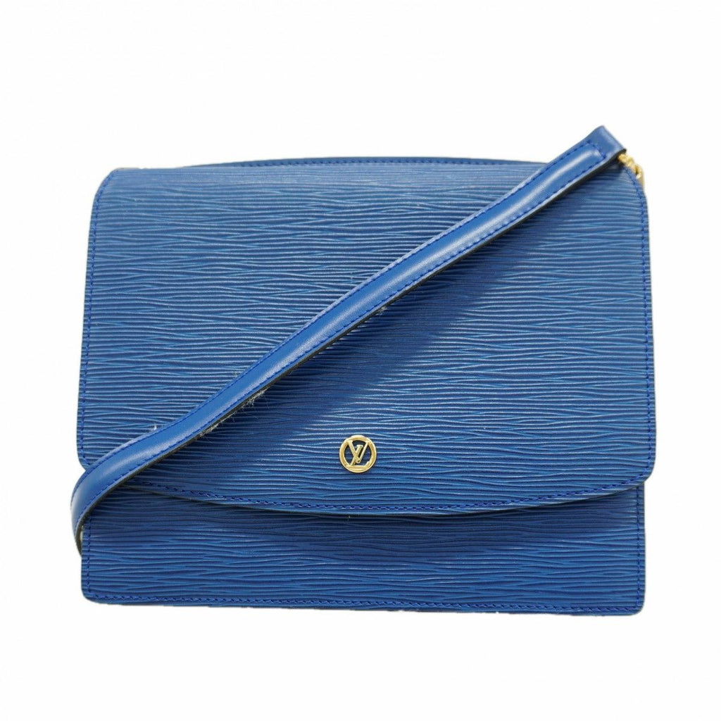 Louis Vuitton Shoulder Bag Epi Grenelle Toledo Blue