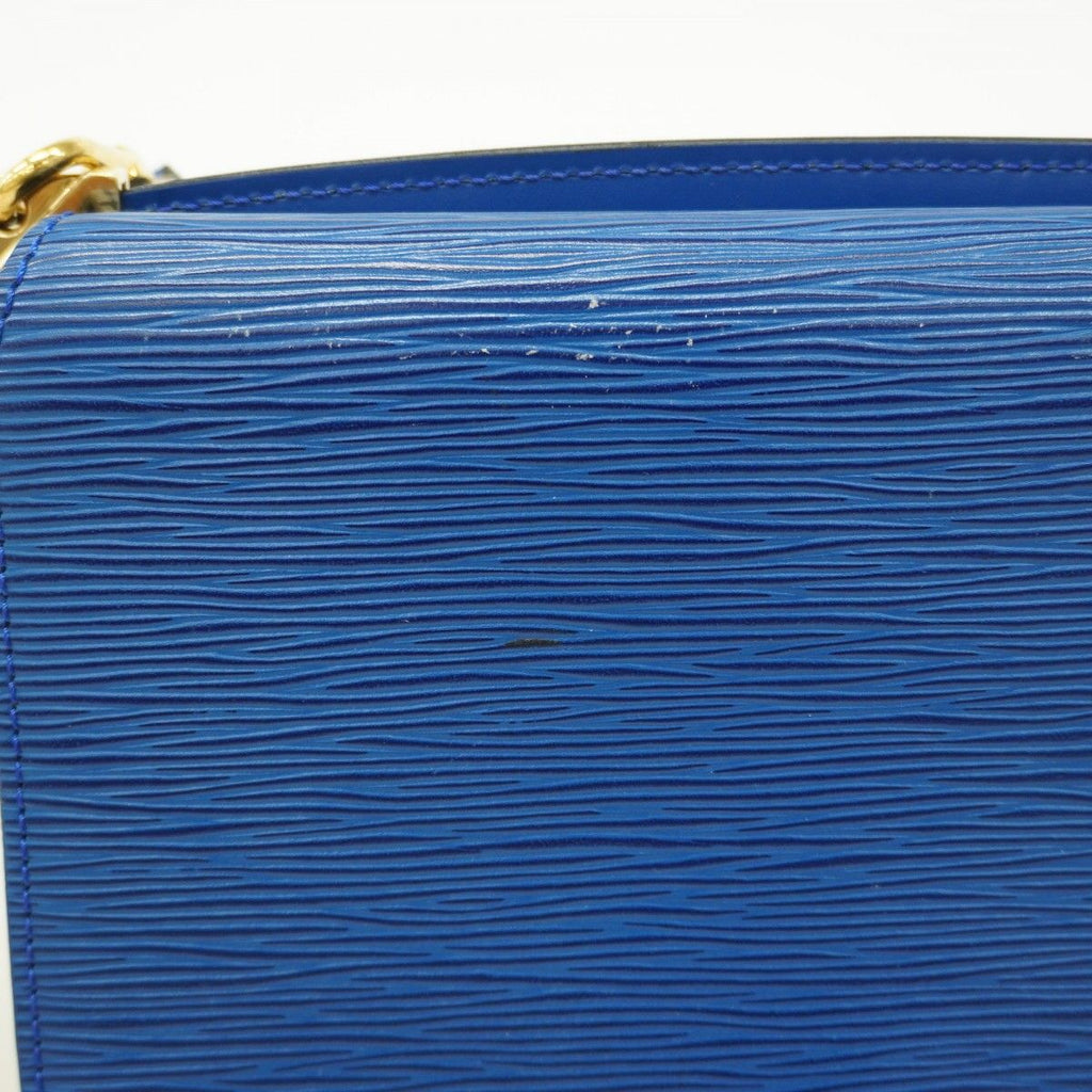 Louis Vuitton Shoulder Bag Epi Grenelle Toledo Blue — view 8