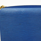 Louis Vuitton Shoulder Bag Epi Grenelle Toledo Blue — view 8