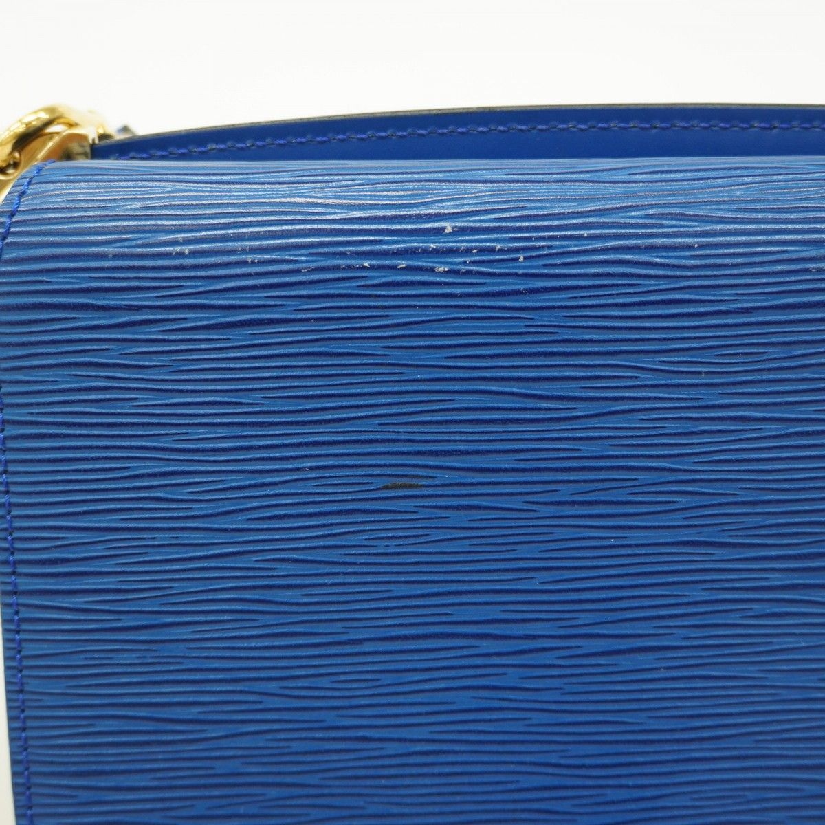 Louis Vuitton Shoulder Bag Epi Grenelle Toledo Blue — view 8