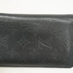 Louis Vuitton Wallet Monogram Shadow Portefeuille Brazza Black — view 7