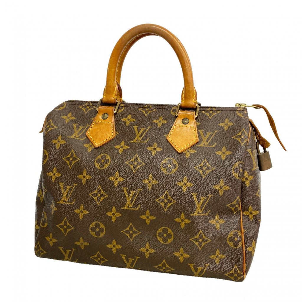 Louis Vuitton Handbag Monogram Speedy 25 Brown