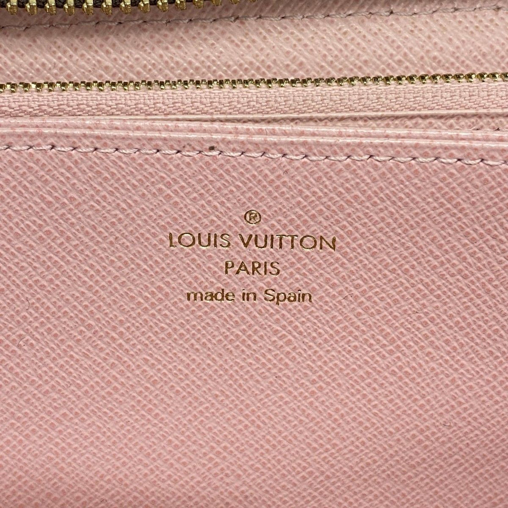 Louis Vuitton Wallet Monogram Zippy Rose Velours — view 4