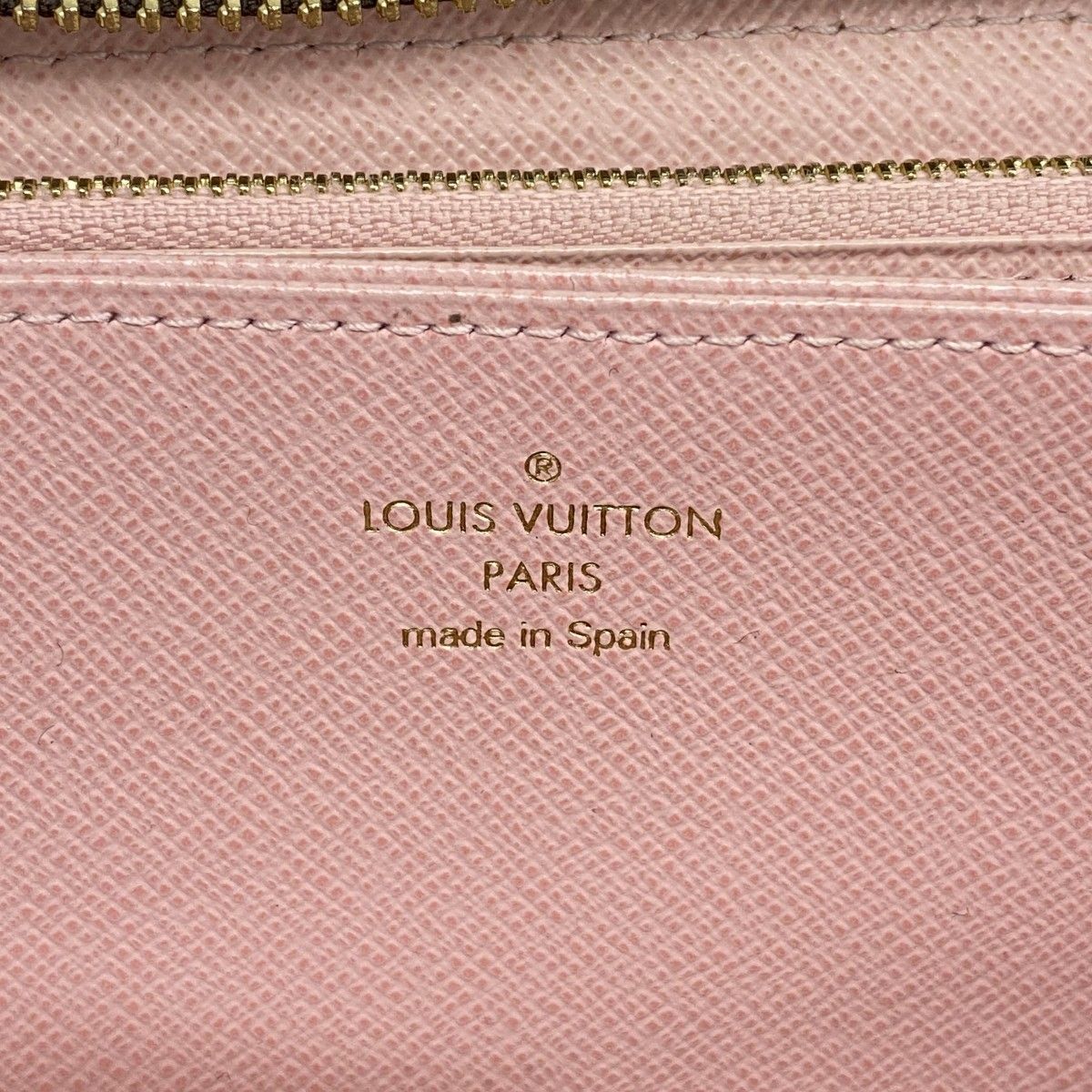 Louis Vuitton Wallet Monogram Zippy Rose Velours — view 4