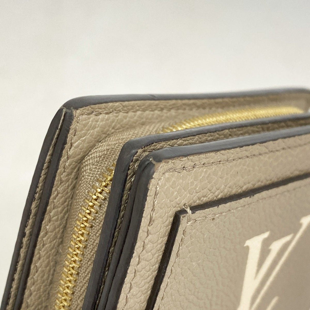 Louis Vuitton Wallet Monogram Empreinte Bicolor Portefeuille Clair Tourtelle — view 5