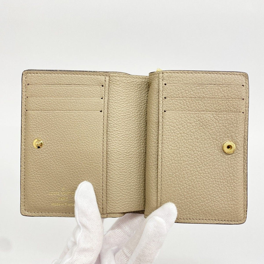 Louis Vuitton Wallet Monogram Empreinte Bicolor Portefeuille Clair Tourtelle — view 3