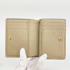 Louis Vuitton Wallet Monogram Empreinte Bicolor Portefeuille Clair Tourtelle — view 3
