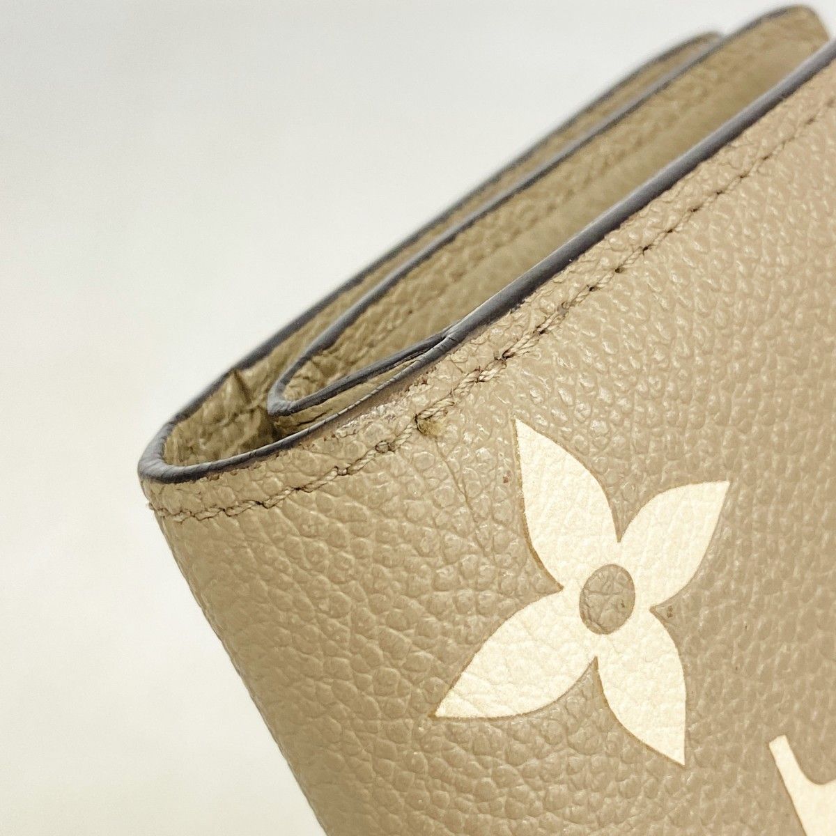 Louis Vuitton Wallet Monogram Empreinte Bicolor Portefeuille Clair Tourtelle — view 6