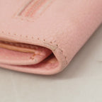 Chanel Trifold Wallet Caviar Leather Pink Gold — view 6