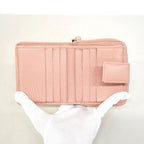 Gucci Wallet GG Canvas Brown Pink Gold — view 3