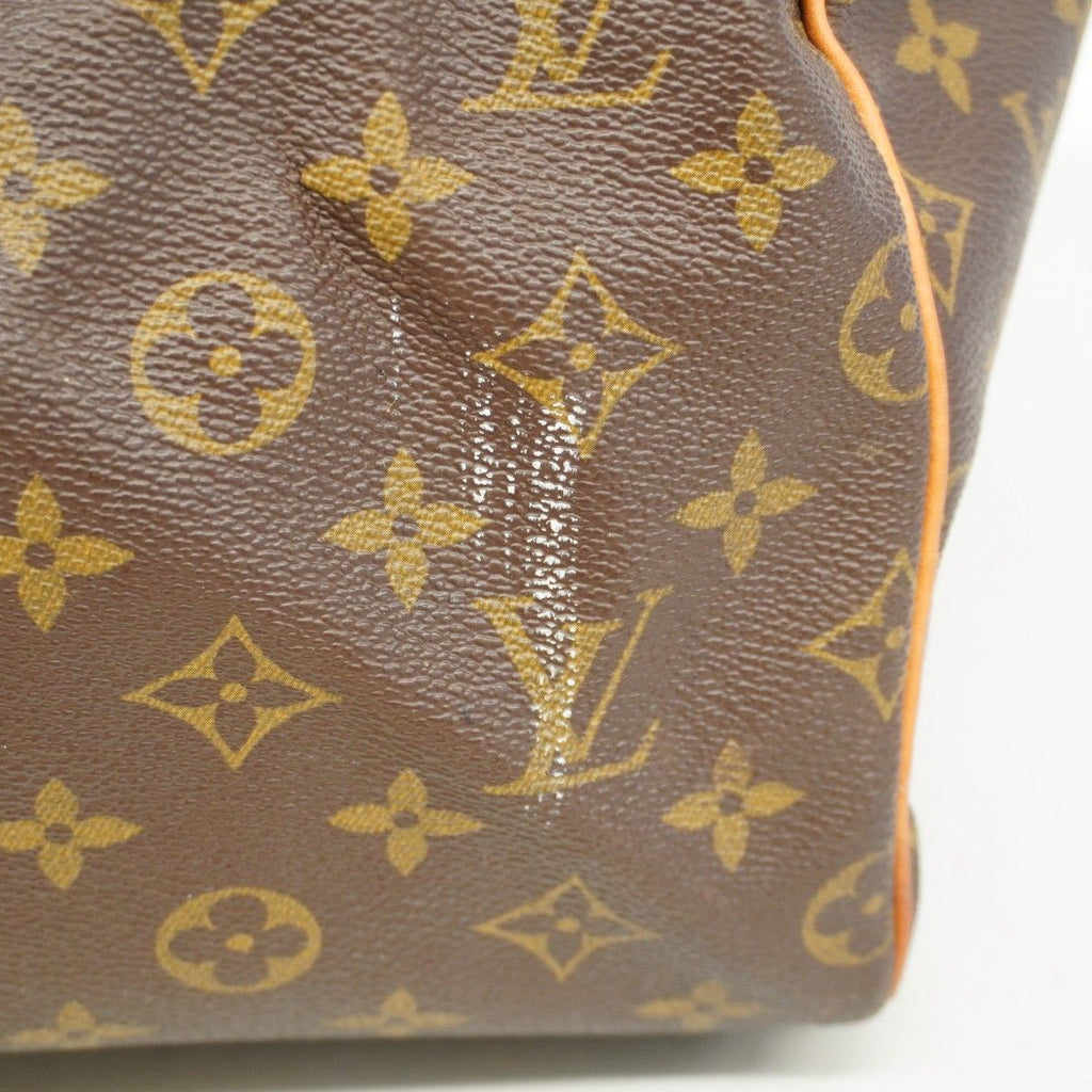 Louis Vuitton Boston Bag Monogram Keepall 55 Brown — view 9