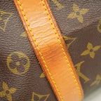 Louis Vuitton Boston Bag Monogram Keepall 55 Brown — view 8