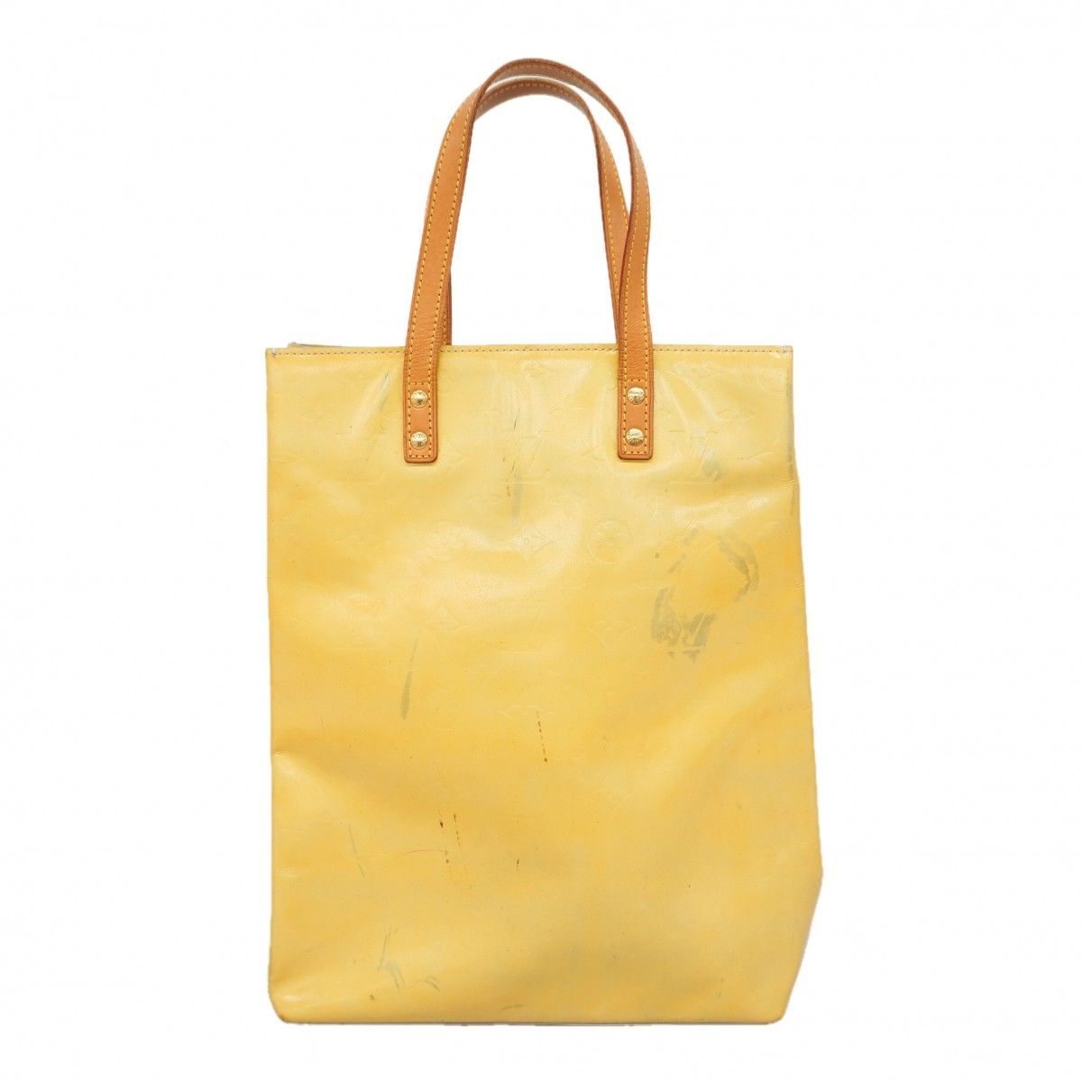 Louis Vuitton Tote Vernis Reed MM Gray