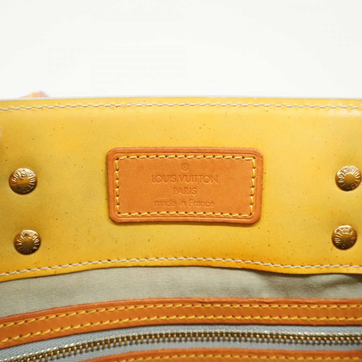 Louis Vuitton Tote Vernis Reed MM Gray — view 5