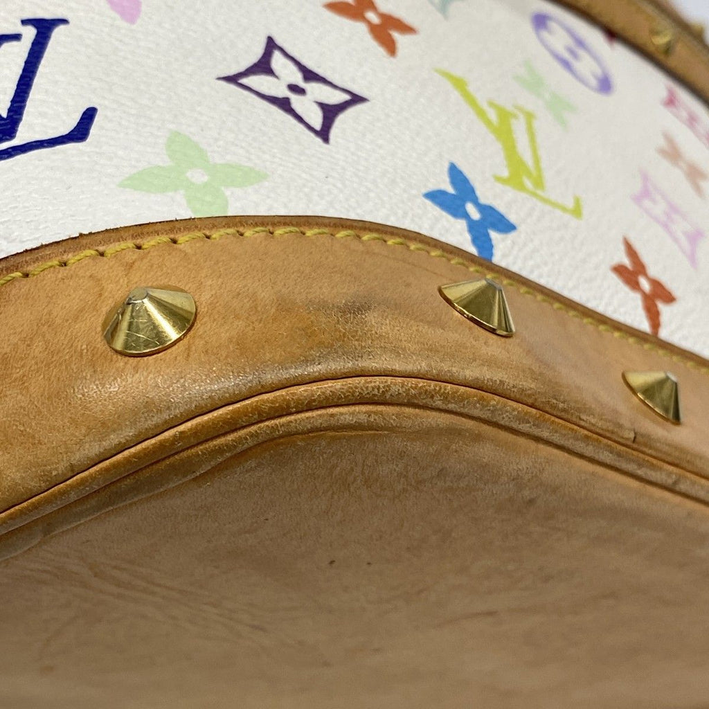 Louis Vuitton Handbag Monogram Multicolor Alma Blanc — view 6