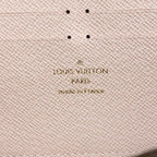 Louis Vuitton Wallet Monogram Portefeuille Clemence Rose Velours — view 4