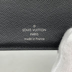Louis Vuitton Wallet Taiga Portefeuille Marco NM Black — view 4