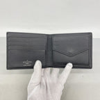 Louis Vuitton Wallet Taiga Portefeuille Marco NM Black — view 3