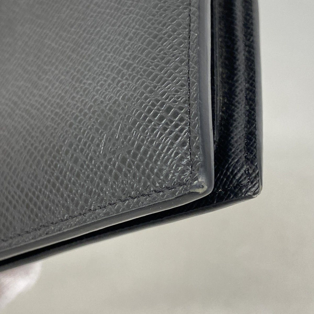Louis Vuitton Wallet Taiga Portefeuille Marco NM Black — view 5