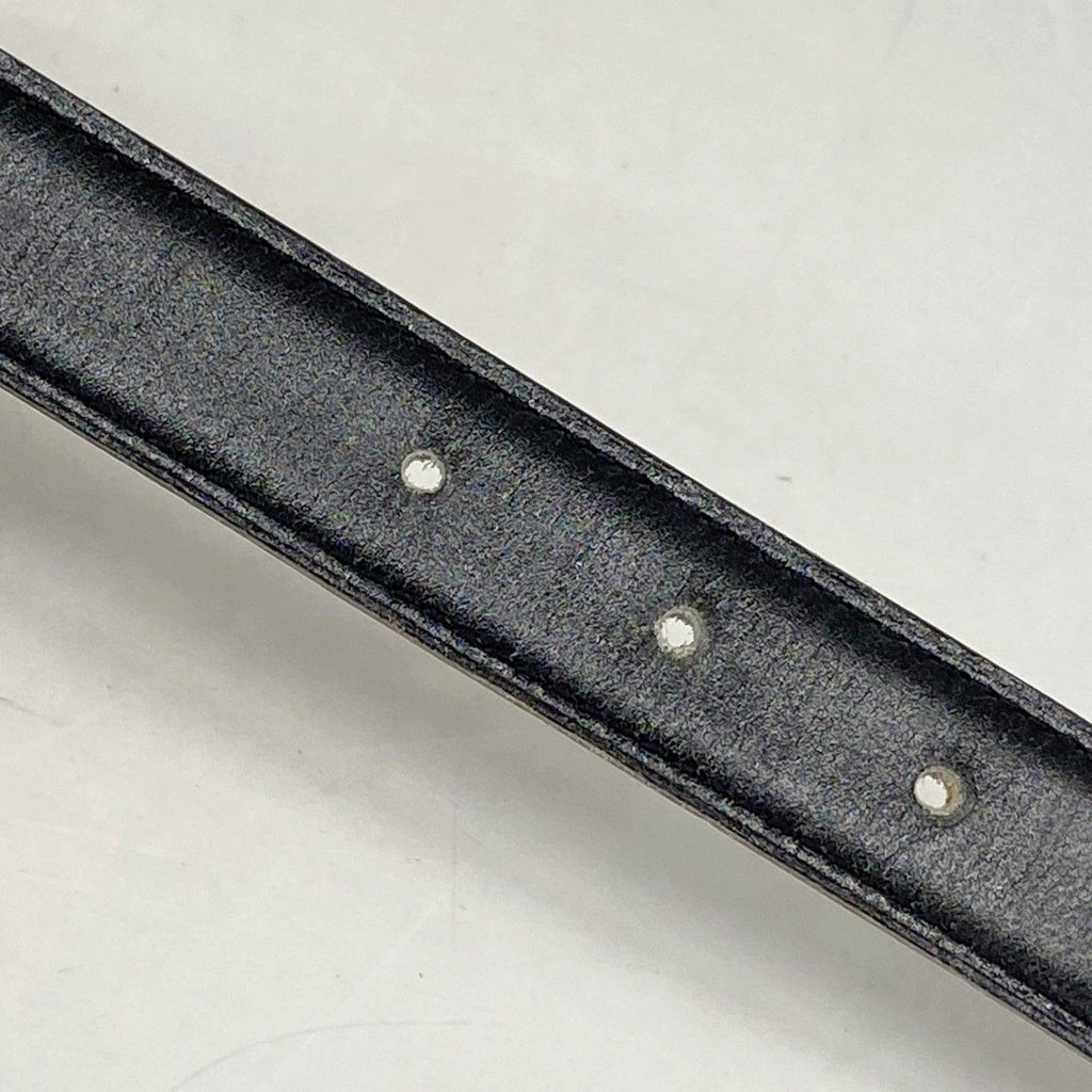 Hermes Belt Constance Box Calf Courchevel Black Gold — view 4