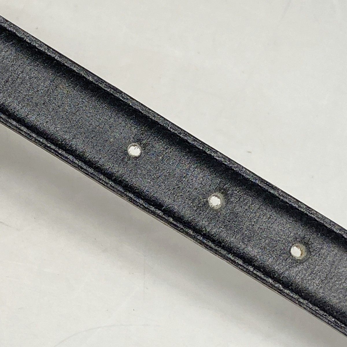 Hermes Belt Constance Box Calf Courchevel Black Gold — view 4
