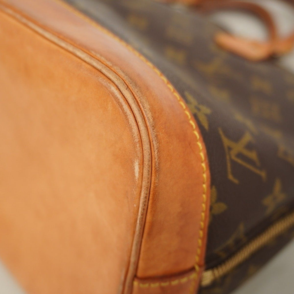 Louis Vuitton Handbag Monogram Alma Brown — view 6