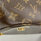 Louis Vuitton Handbag Shiny Monogram Rockit Brown — view 6