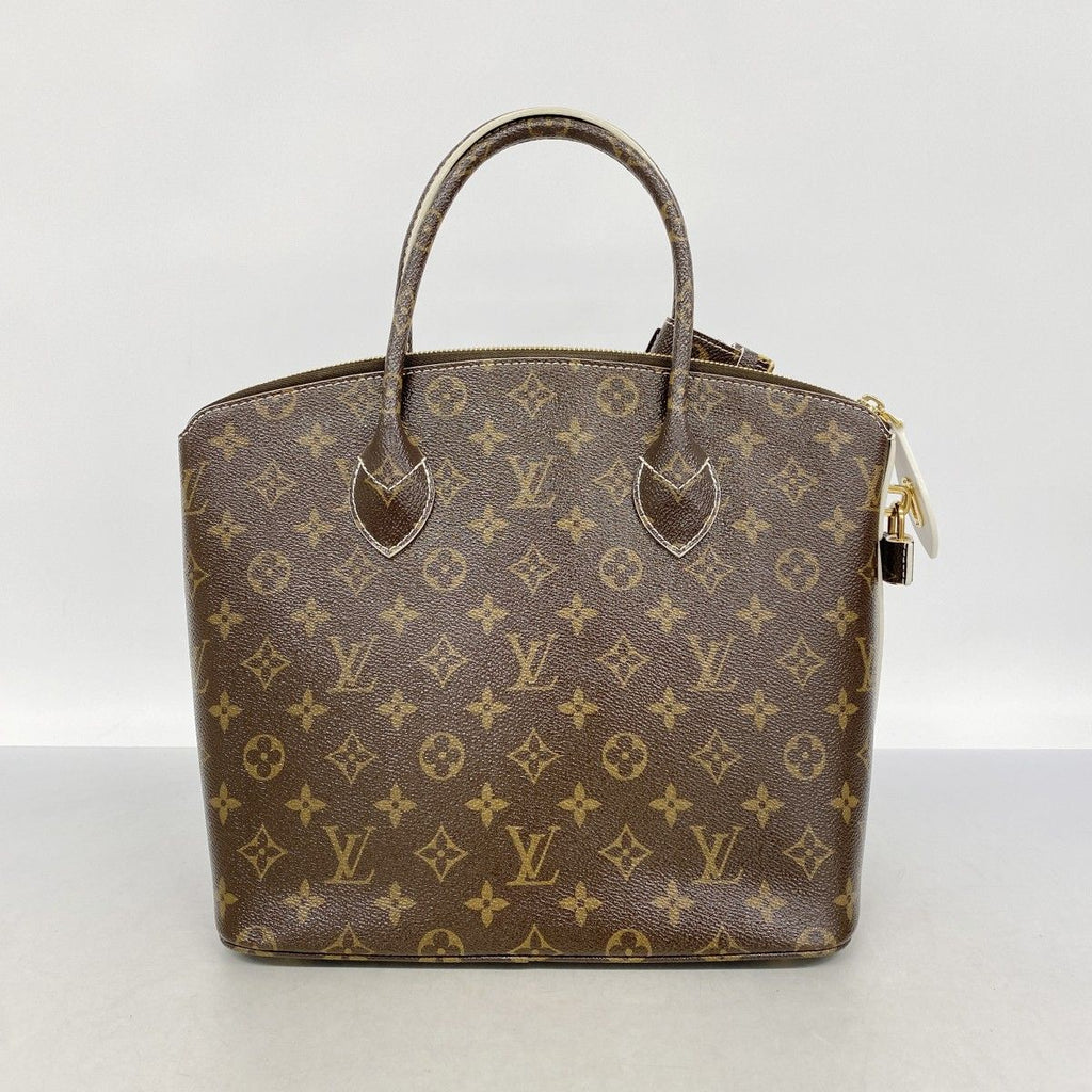 Louis Vuitton Handbag Shiny Monogram Rockit Brown — view 8